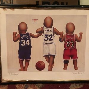 Barkley O’Neal and Jordan as Babies Artwork